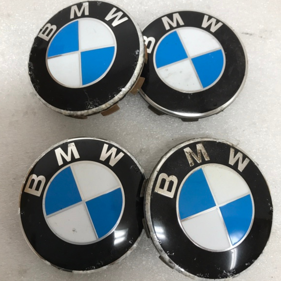 Set of 4 BMW Wheel Center Cap 68mm Genuine 36136783536 ecebe1de