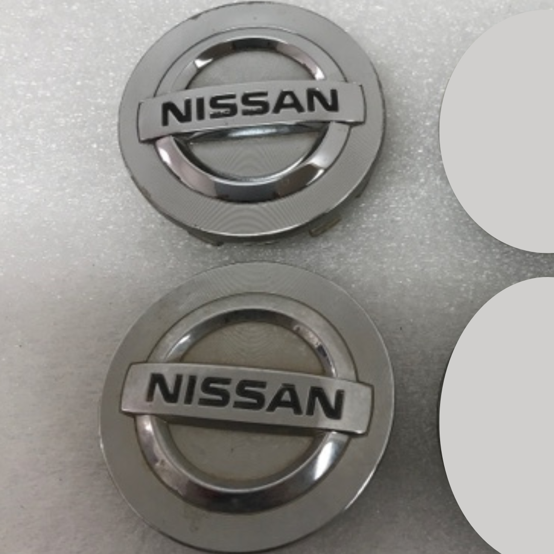 Set of 2 Nissan Wheel Center Caps 403435Y700 54 mm e3c3ae69