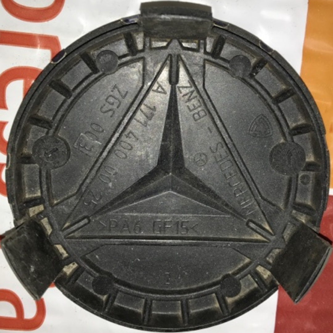 Mercedes 75MM Classic Dark Blue Wheel Center Hub Cap AMG Wreath b48cad67