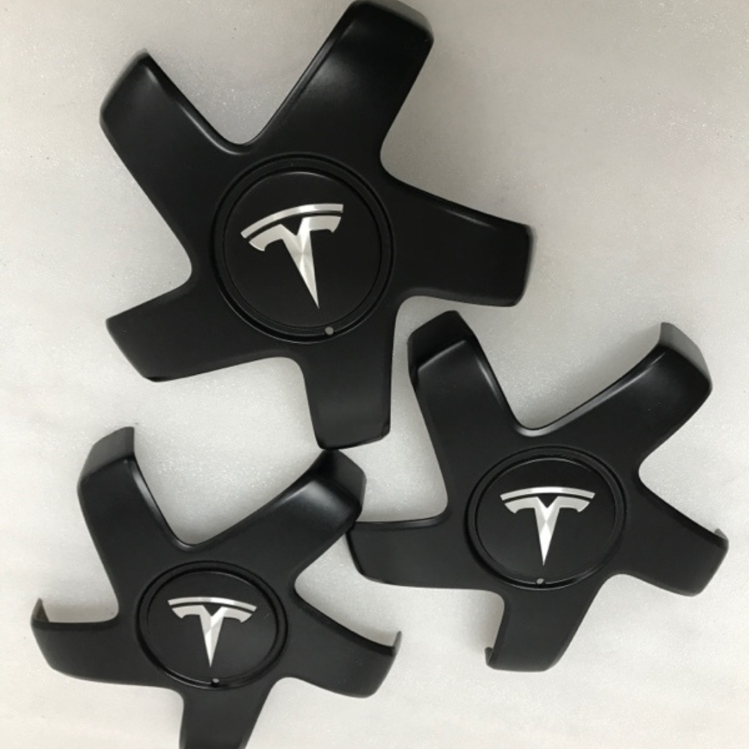 SET OF 3 Tesla 1044234-00-A Wheel OEM Center Cap 1a809c9a
