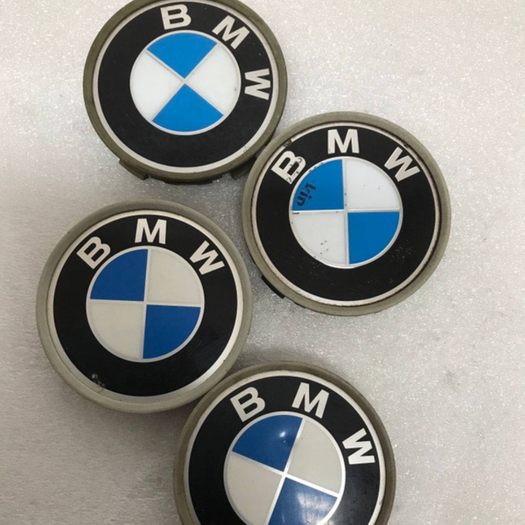 Set of 4 BMW Wheel Center Caps 6768640 68mm e5b518f4