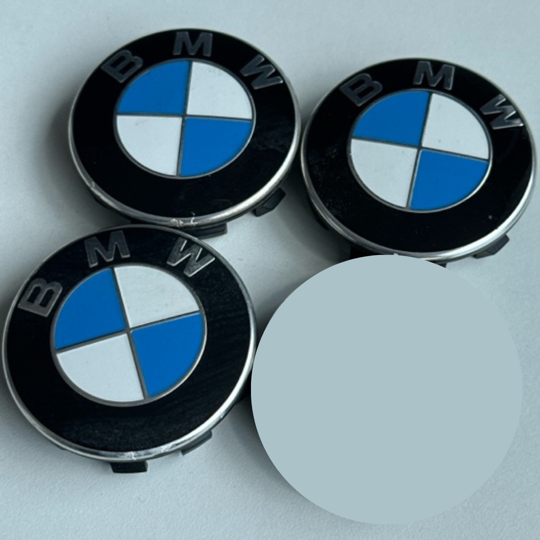 Set of 3 BMW Center Hub Cap 36136850834 56MM 619a077b