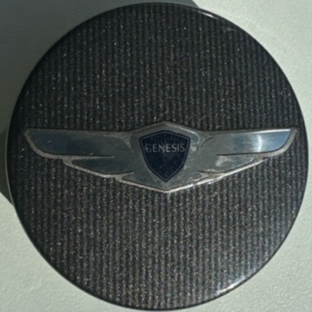 One Genesis G80 Wheel Center Cap dc7dc0ae