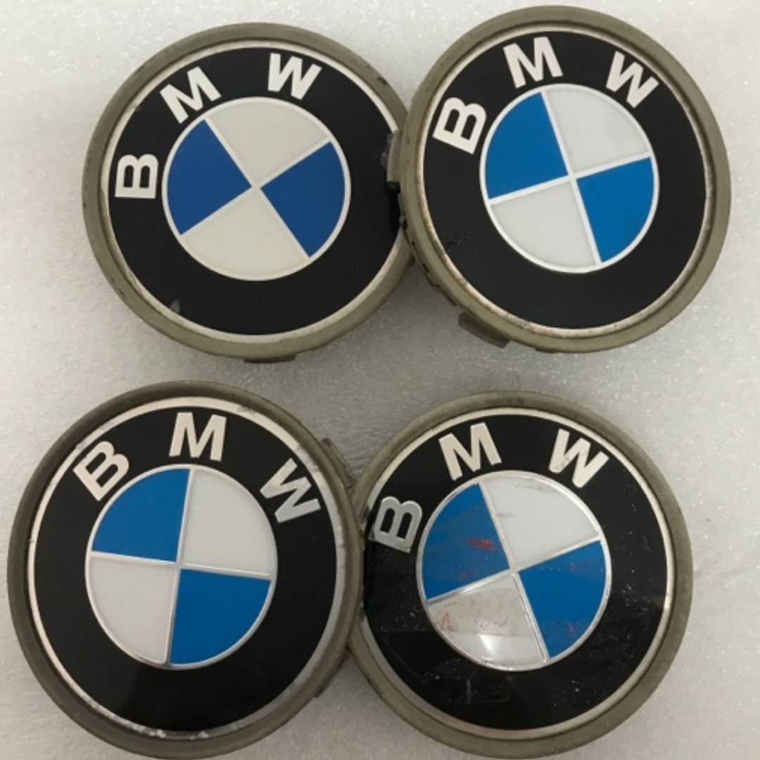 Set of 4 BMW wheel center caps 3 & 5 & 7 series 6768640 68mm b438d91a