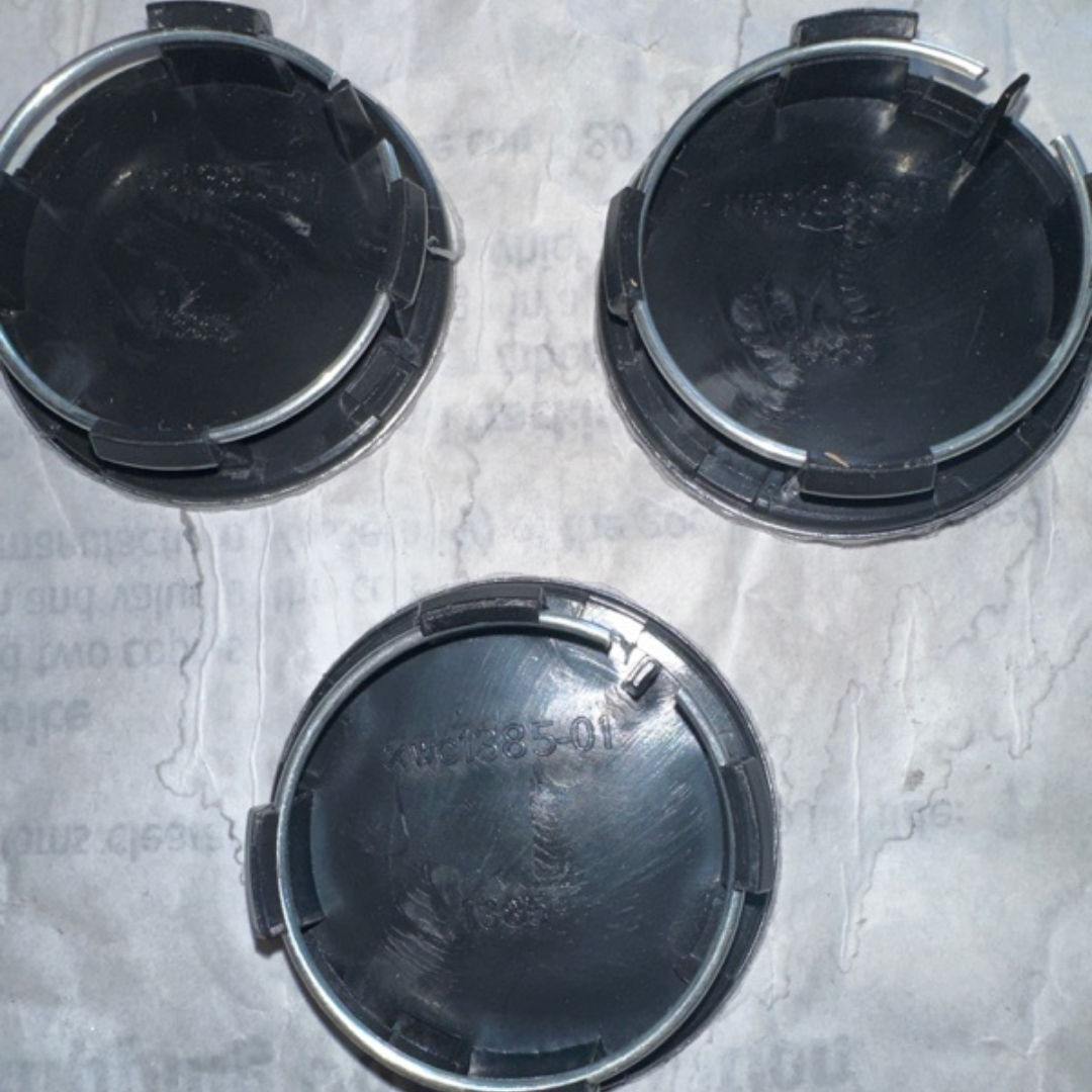 Set of 3 Tesla Wheel Hub Center Cap XWC1385-01 f94ae952