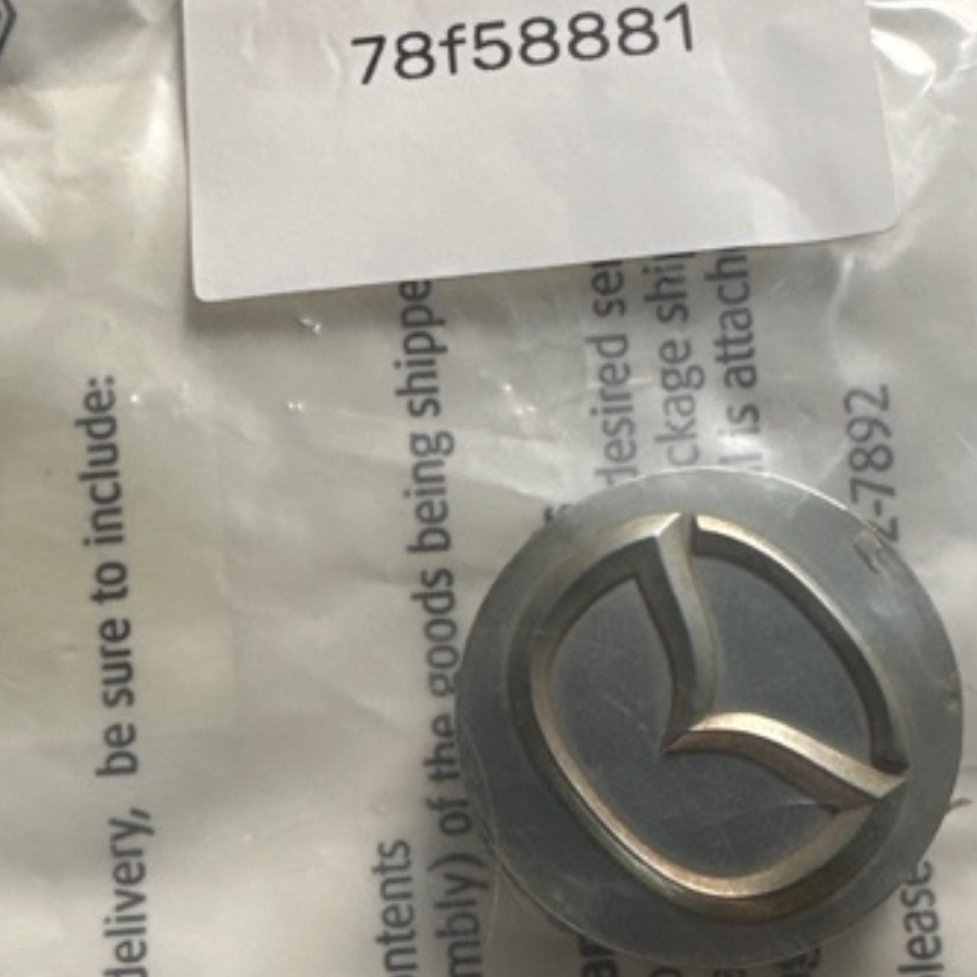 Mazda Silver Chrome Wheel Center Cap NC76 37190 78f58881