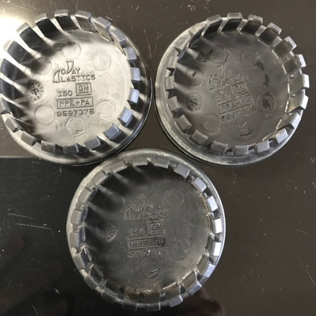 Set of 3 Cadillac Wheel Hub Center Cap 9597375 ee34ba53