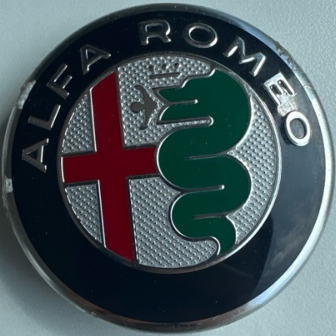 Set of 2 Alfa Romeo Wheel Center Caps Hubcaps Rim Caps 60MM aab06ea1