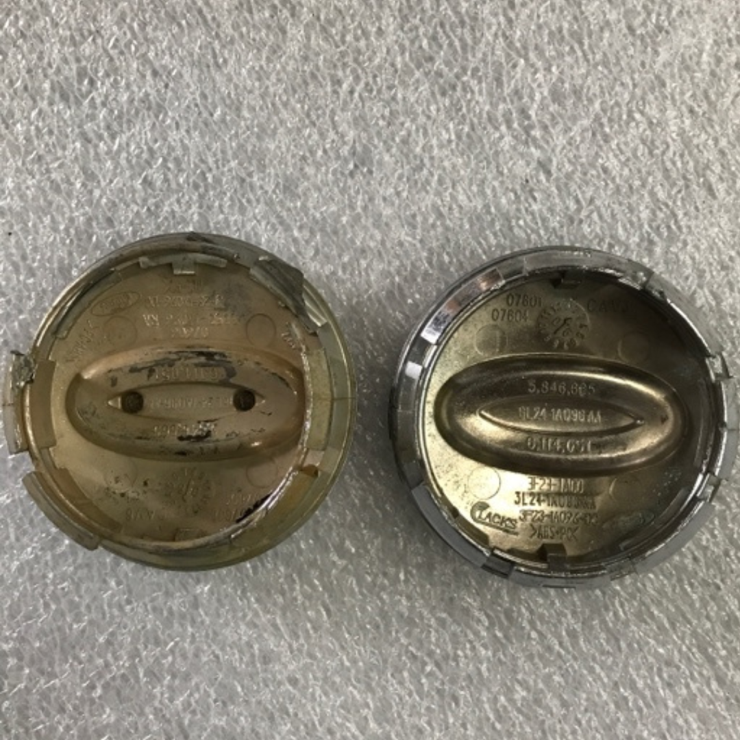 Set of 2 Ford Genuine Wheel Center Cap 6L24-1A096-AA ff6cb684