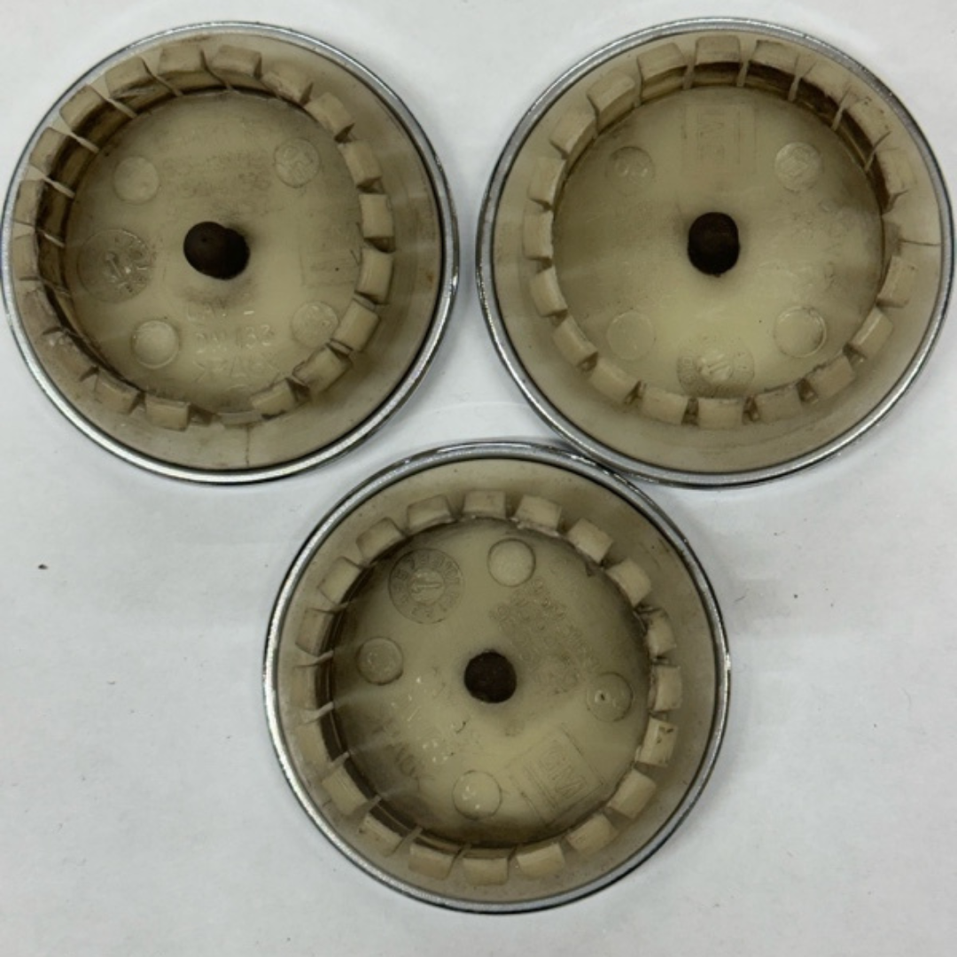 Set of 3 Buick Chrome Center Caps 9593169 9594156 9595157 5a72e9f6