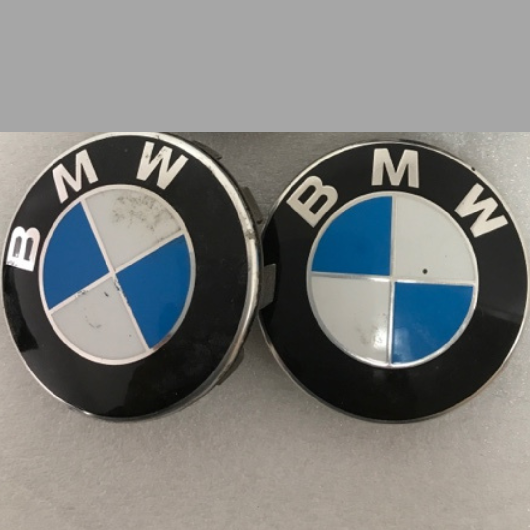 Set of 2 BMW Wheel Center Cap 68mm Genuine 36136783536 622aaacc