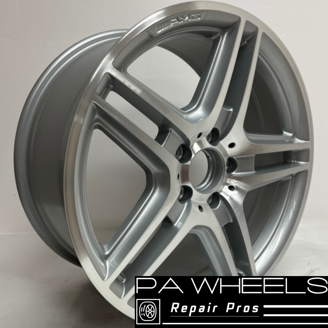 MERCEDES C-CLASS 2008-2015 18" FACTORY OEM REAR AMG WHEEL RIM 85057 A2044014202