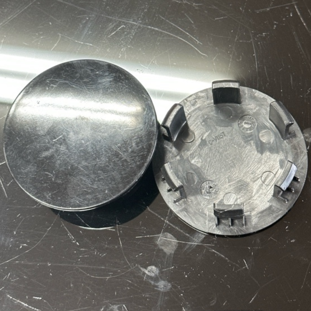 Set of 2 ABS Wheel Center Cap Black C-V1157 cc4073fb