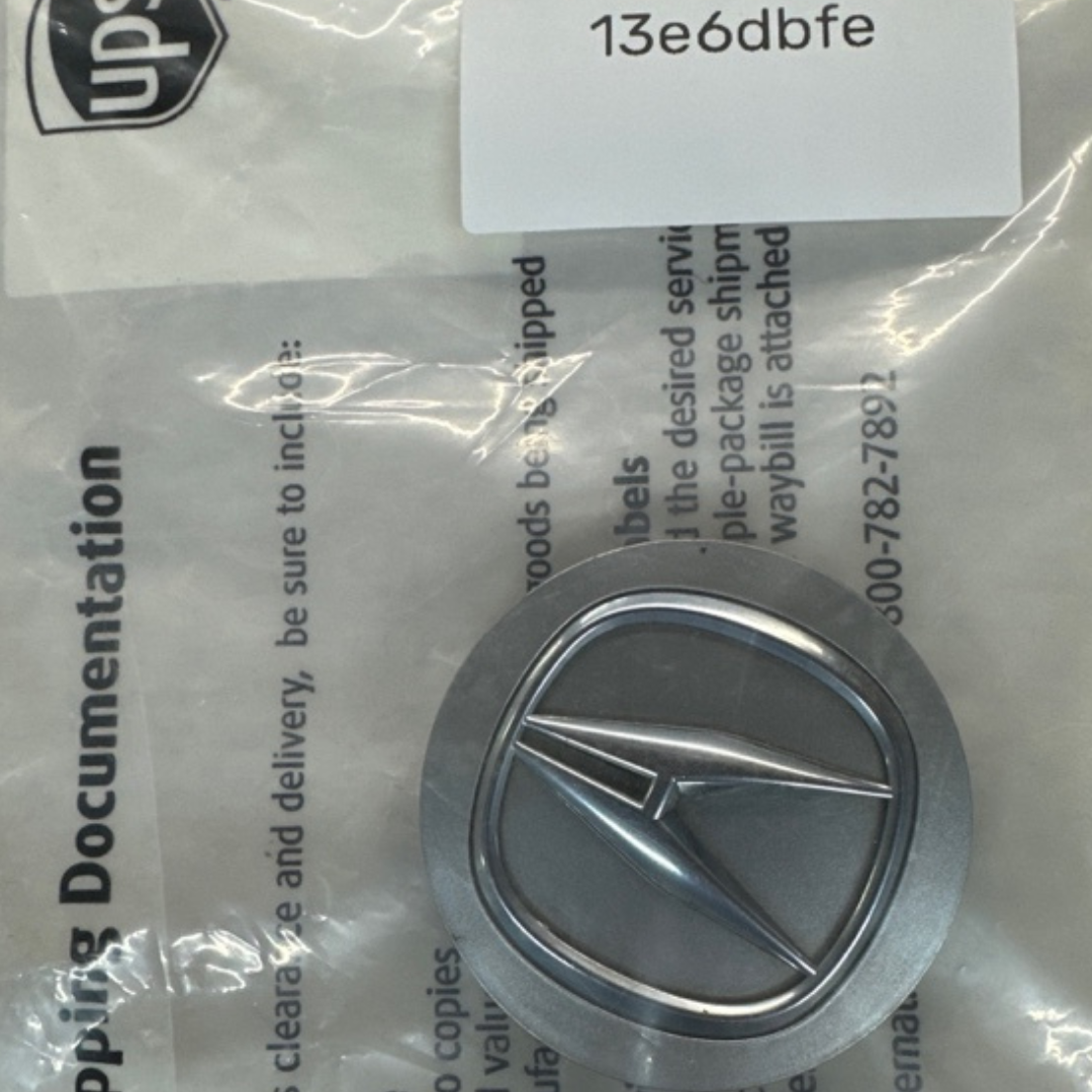 Acura Silver & Chrome Wheel Center Hub Cap 44742 13e6dbfe