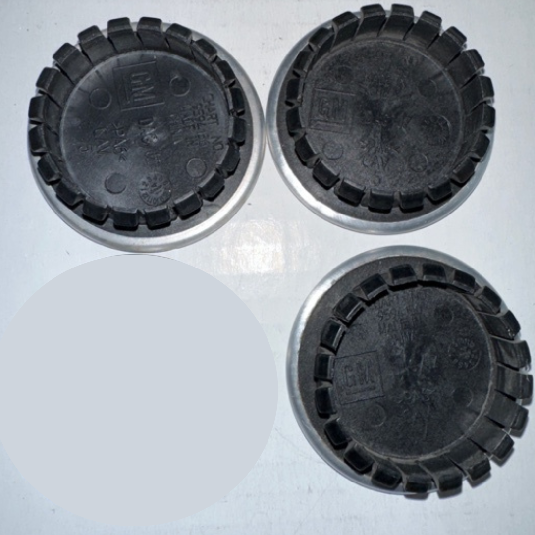 Set of 3 Chevrolet Center Caps 9594156 57 MM e84de841