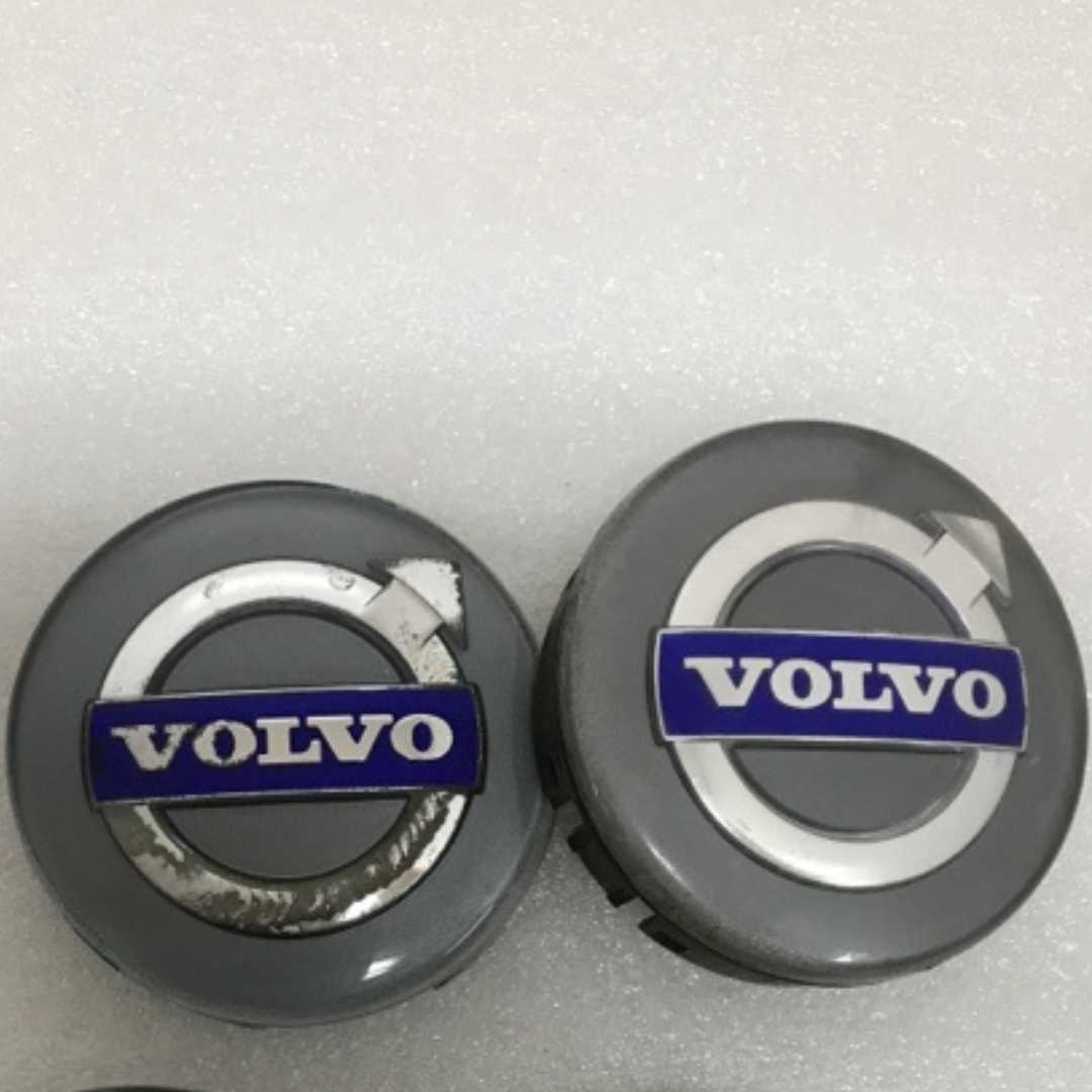 Set of 2 Volvo Iron Mark Alloy Wheel Center Cap 31400452 b7adb5b4