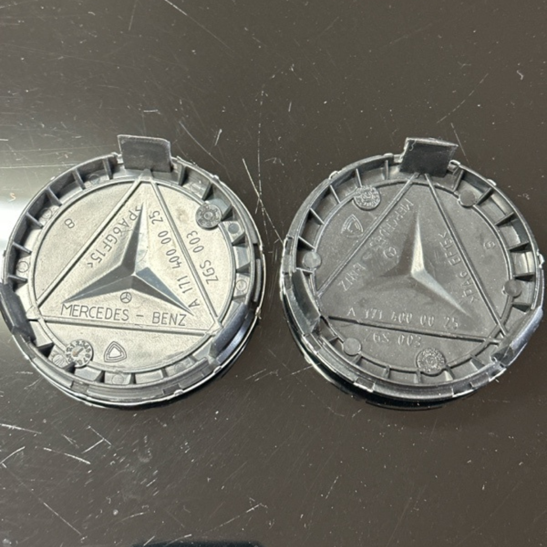 Set of 2 Mercedes-Benz Wheel Hub Center Cap 75MM A1714000025 ff714a5e