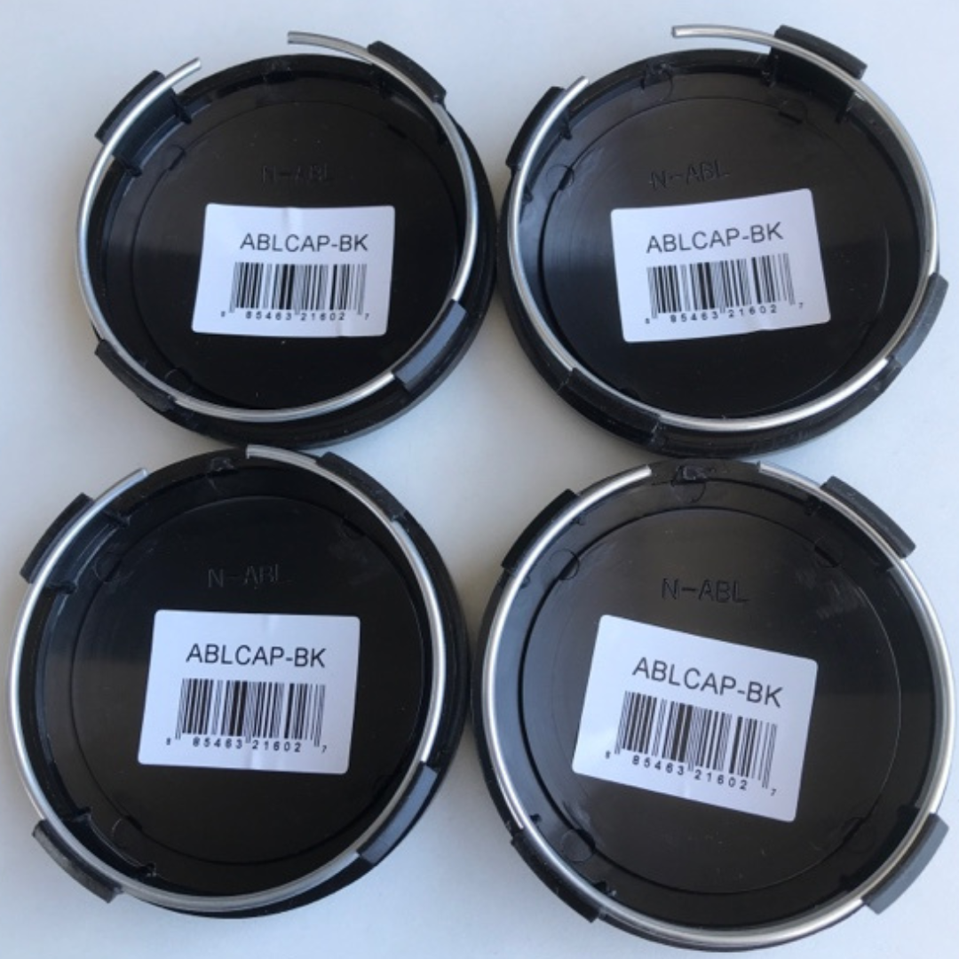 Set of 4 Asanti Wheel Hub Center Cap ABLCAP-BK d2f03de6