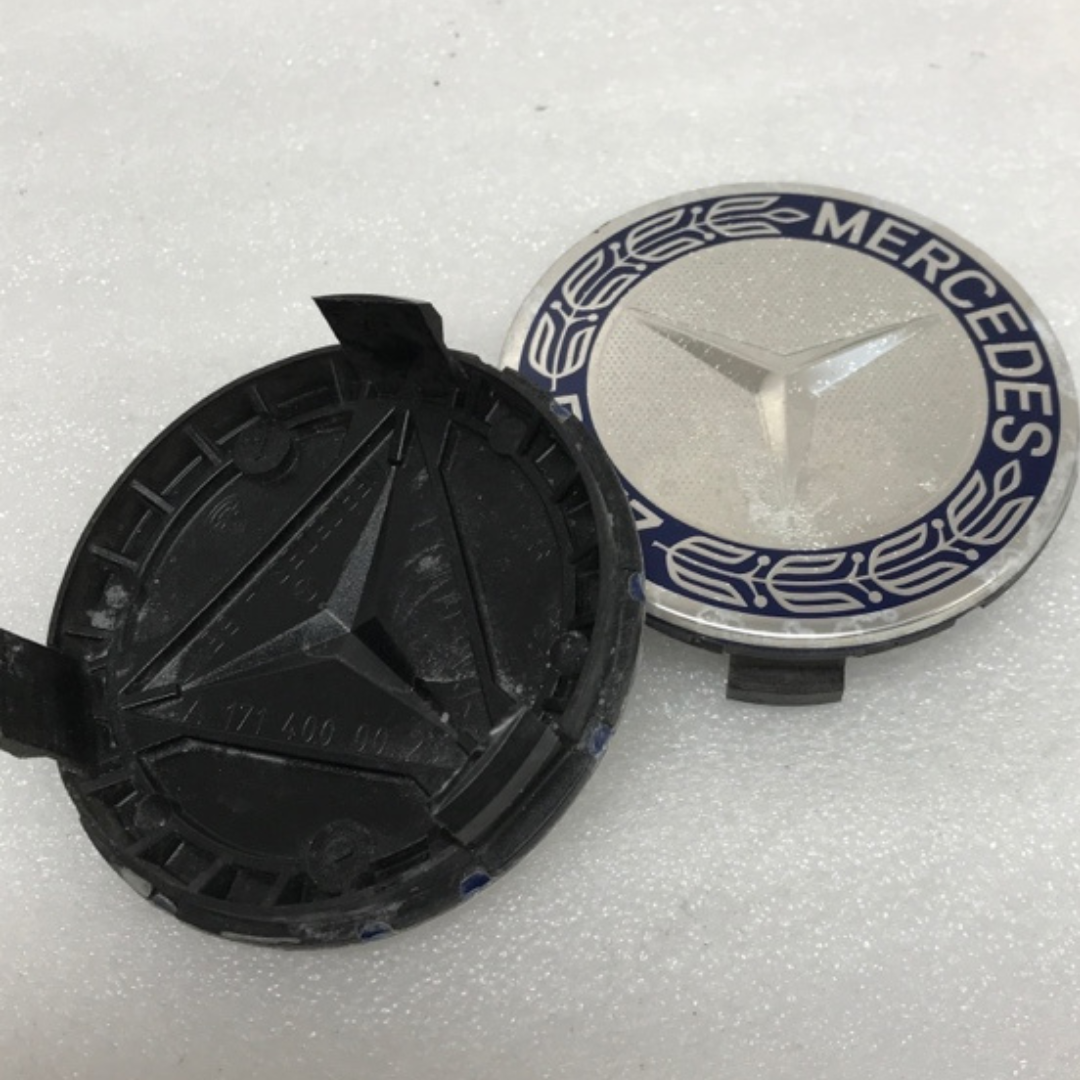 Set of 2 Mercedes Benz Wheel Hub Center Cap A1714000025 75MM 1ef49bd0