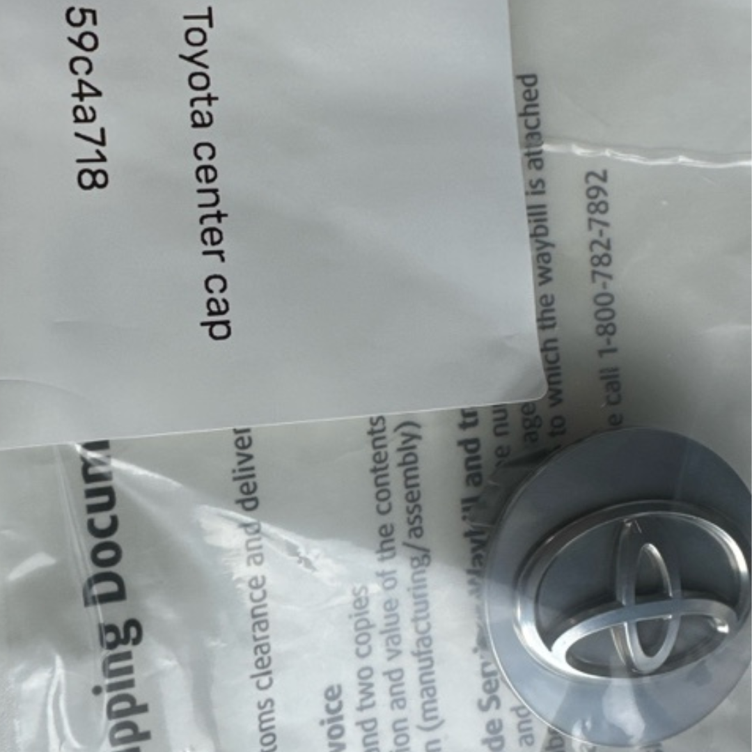 ONE Toyota Chrome OEM Center Cap Pacific PC+ABS 2-7/16"  64mm 59c4a718