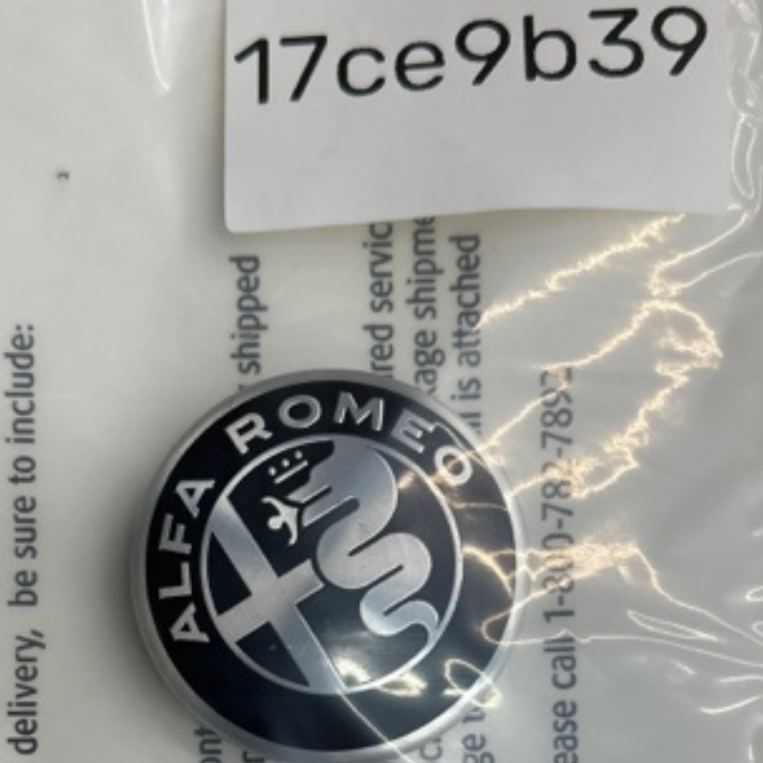 Alfa Romeo Wheel Center Caps Hubcaps Rim Caps 60MM 17ce9b39