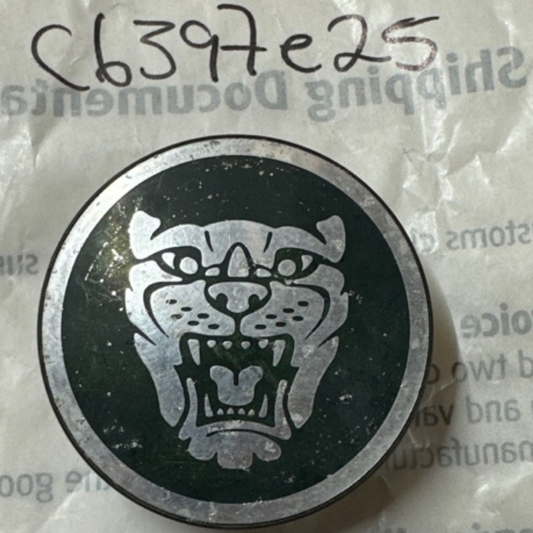Jaguar Green Wheel Center  58MM c6397e25