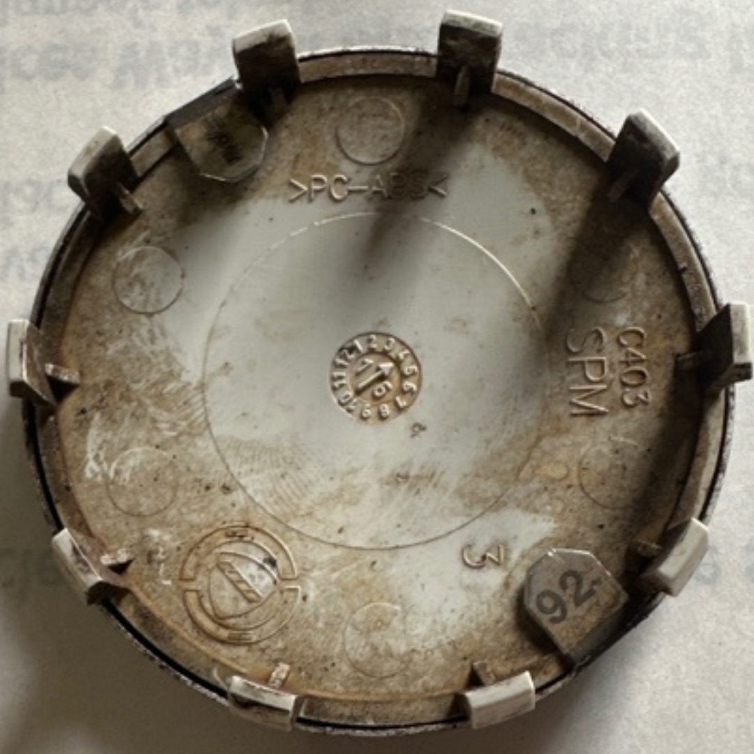 Set of 2 Maserati Wheel Hub Center Cap C403-SPM ac211bd7