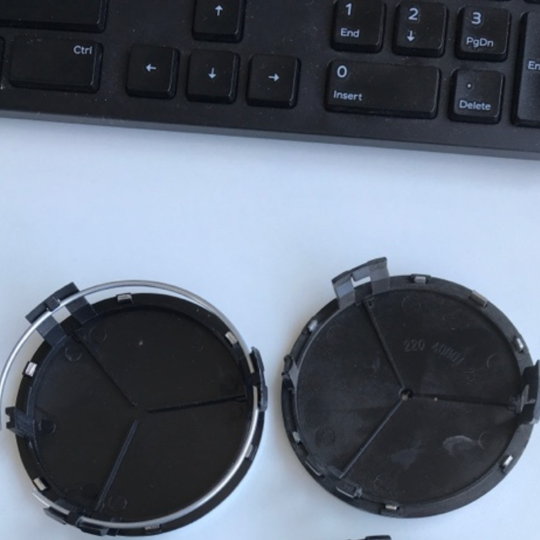 Set of 2 Mercedes-Benz Wheel Hub Center Cap 2204000125 093dc887