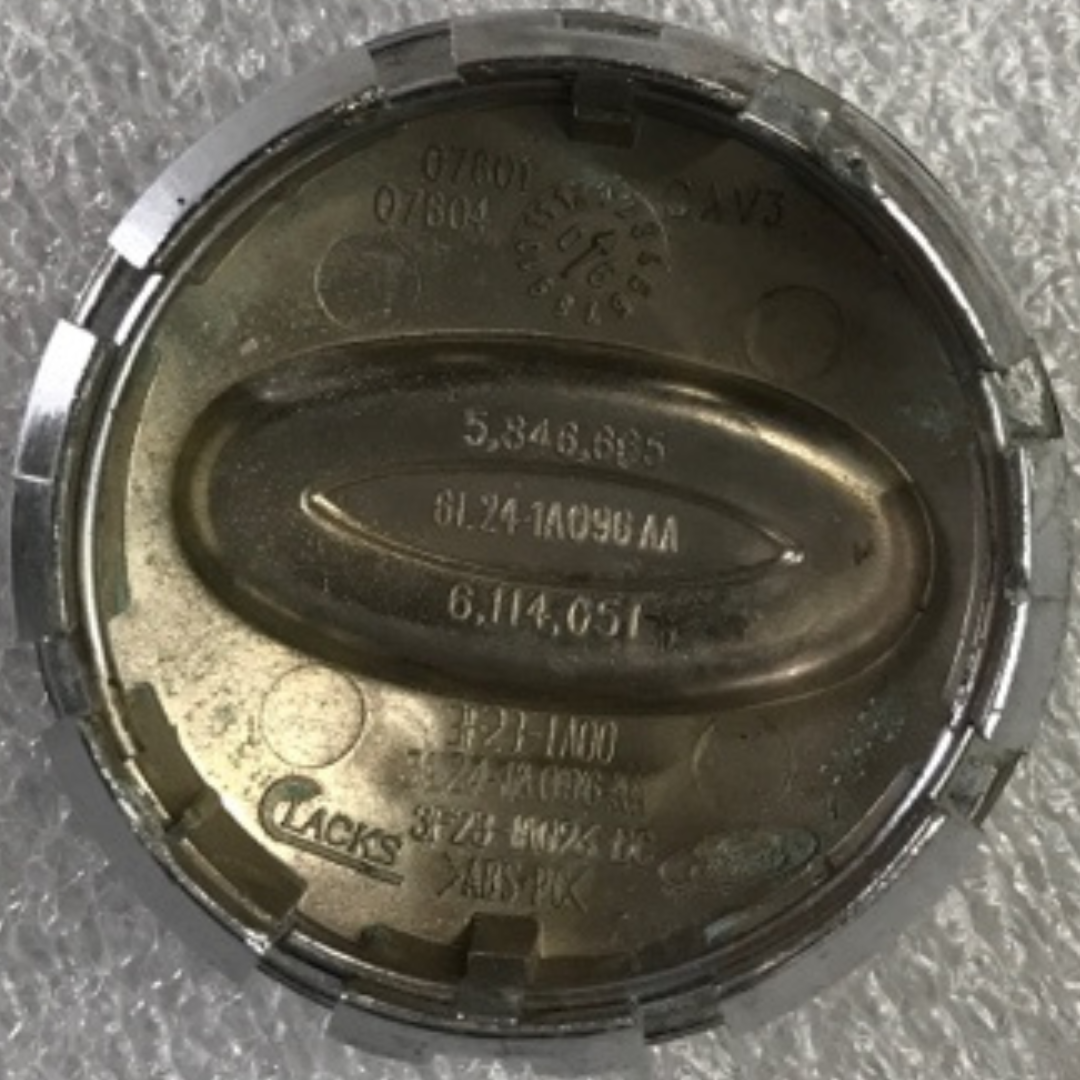 Set of 2 Ford Genuine Wheel Center Cap 6L24-1A096-AA ff6cb684