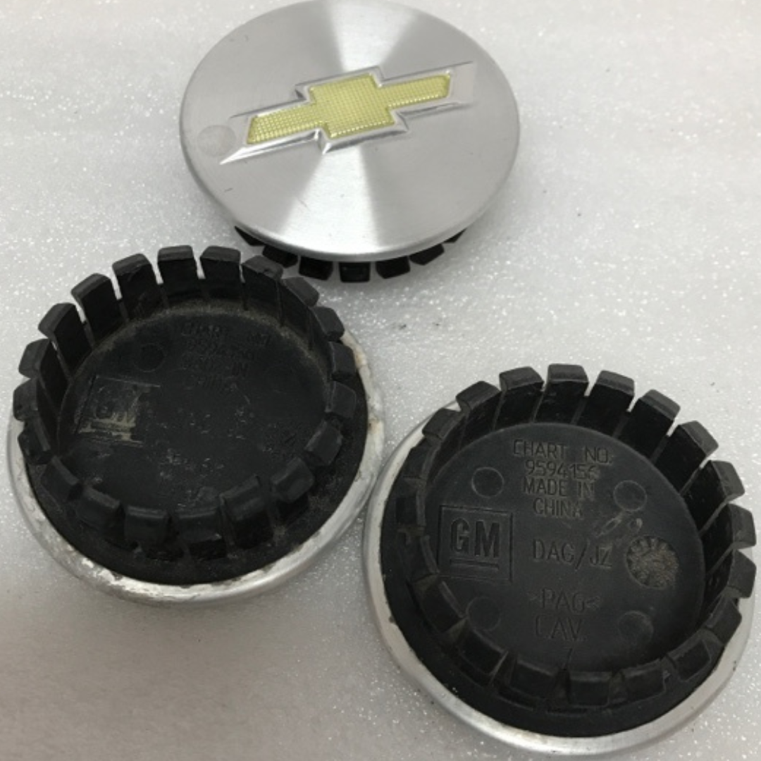 SET OF 3 Chevrolet Center Caps 9594156 57 MM 7a035aa2