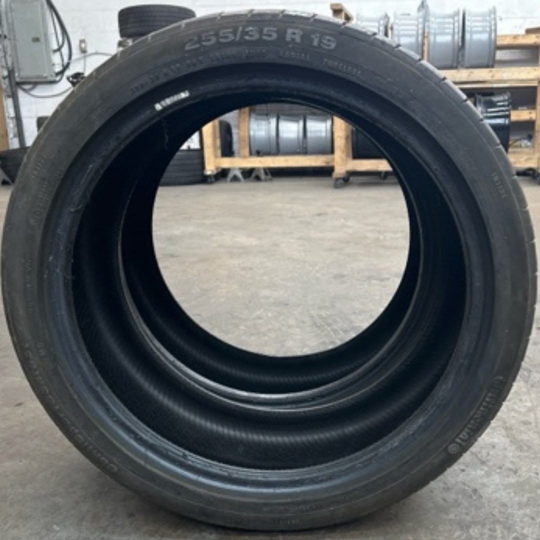 SET OF 2 CONTINENTAL CONTISPORTCONTACT 255/35/19 TIRES 1795523f