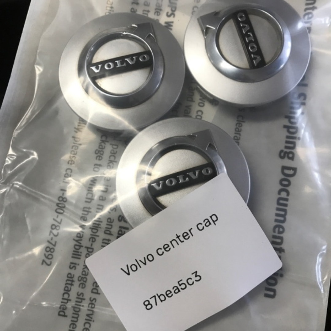Set of 3 Volvo Wheel Hub Center Cap 31400897 87bea5c3