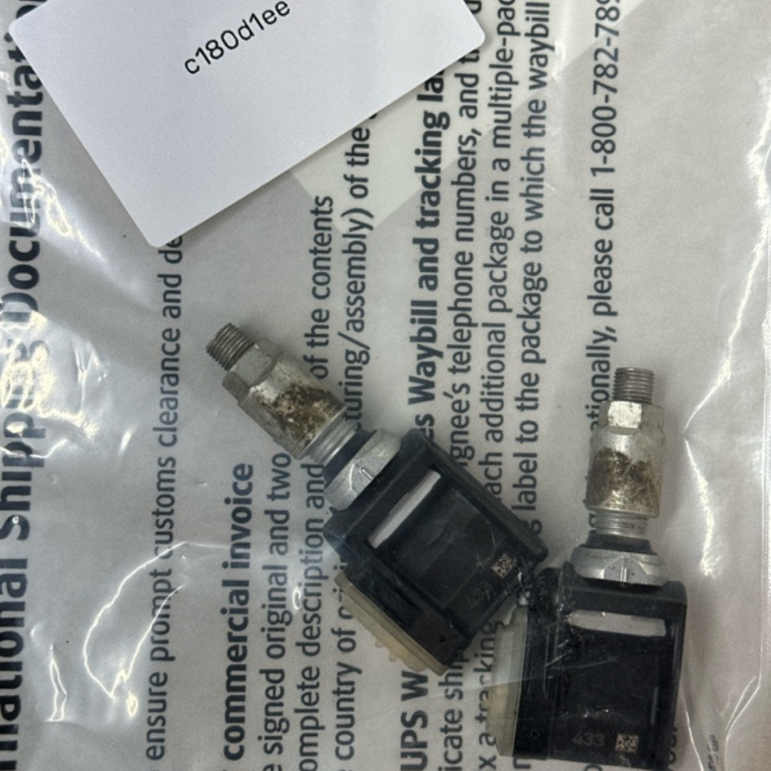 SET OF 2 BMW Tire Pressure Monitoring Systems TPMS 433 MHz A0009052102 c180d1ee