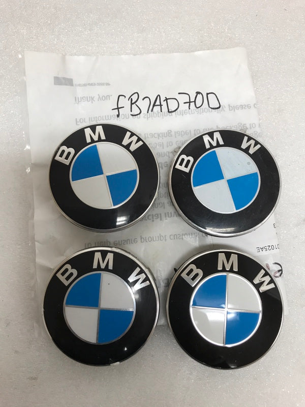 Set of 4 BMW Wheel Center Cap 68mm Genuine 36136783536 fb1ad70d