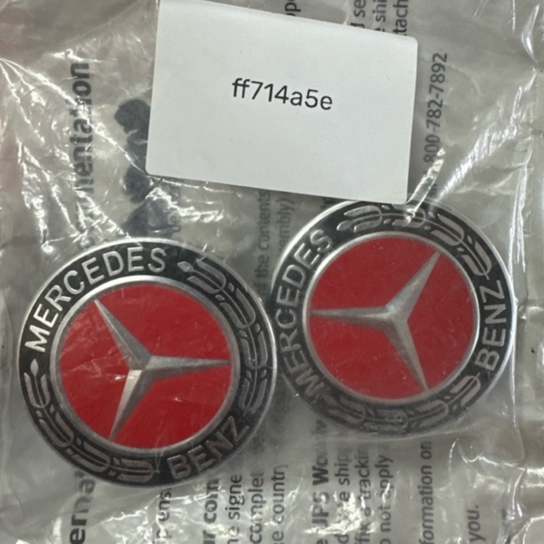 Set of 2 Mercedes-Benz Wheel Hub Center Cap 75MM A1714000025 ff714a5e