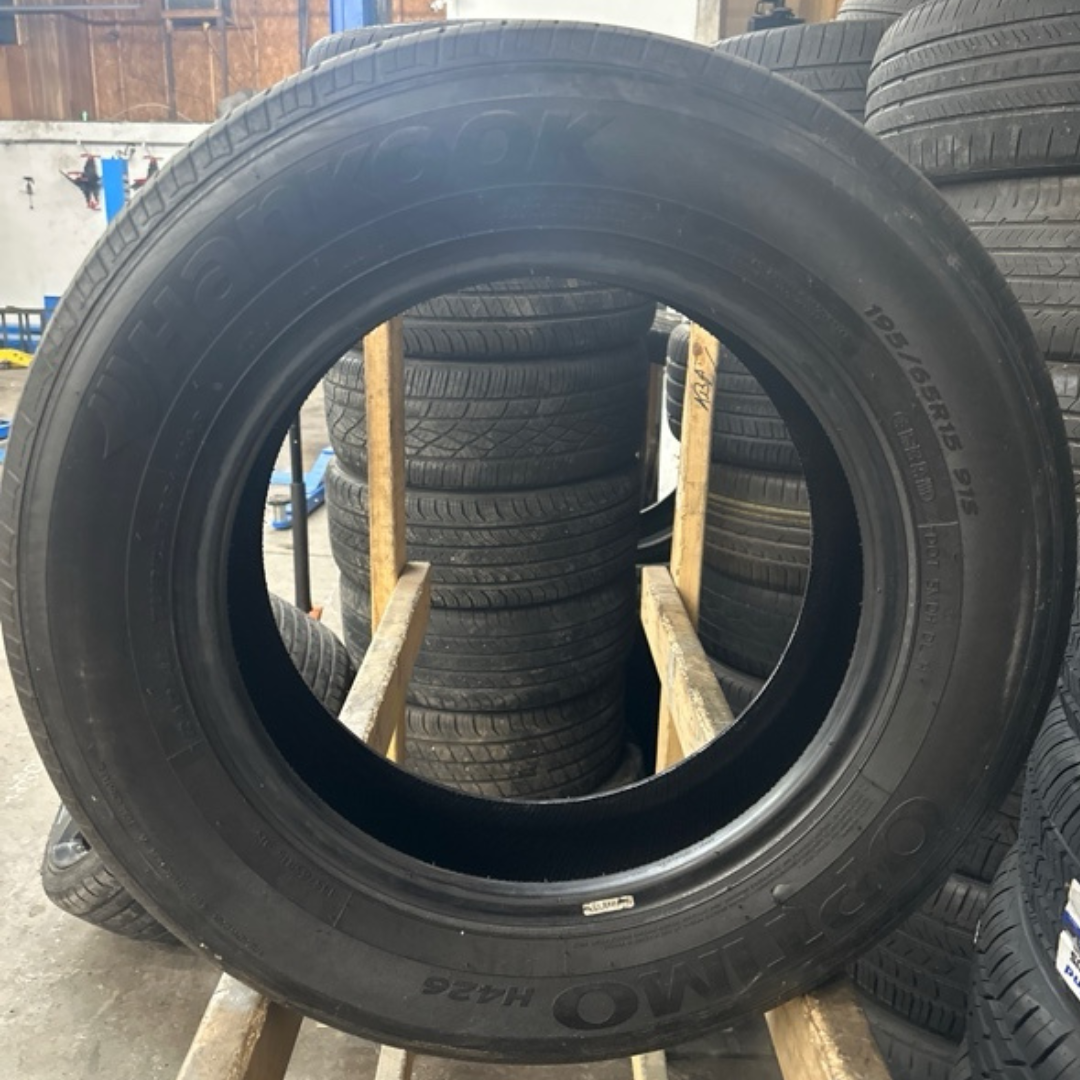 HANKOOK OPTIMO H426 195/65/15 TIRE 4a62d465