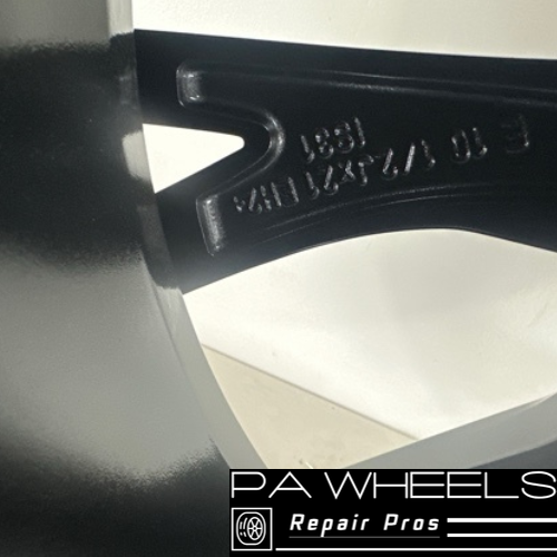 BMW X5 X6 2020 - 2022 86244 36118090796 OEM wheel rim 21x10.5 FRONT CNC Black