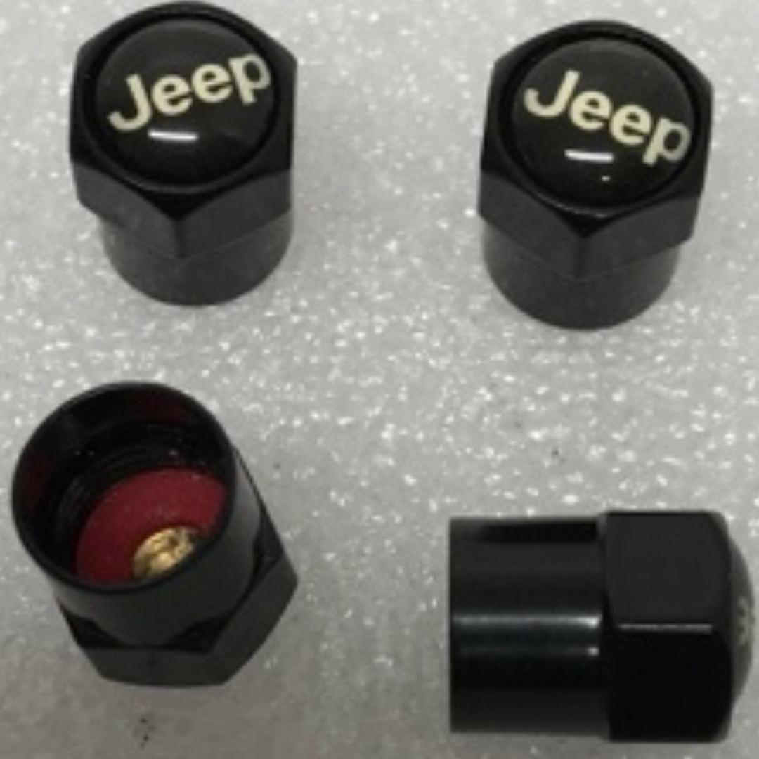 Set of 4 Jeep Tire Valves For Car 1dba6c53