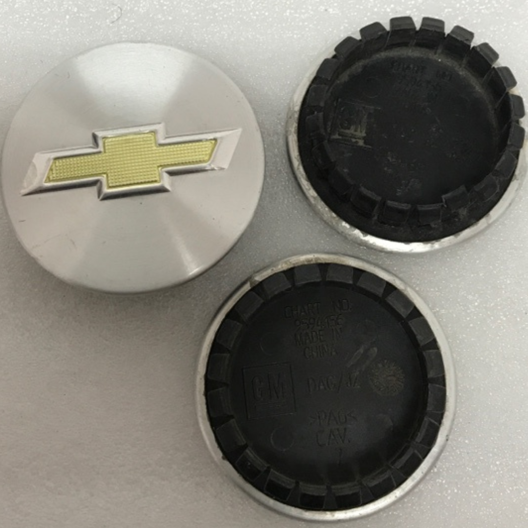 SET OF 3 Chevrolet Center Caps 9594156 57 MM 7a035aa2