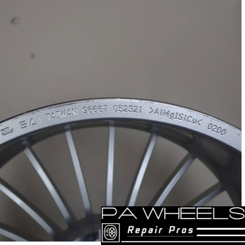 BMW B8 2022 2023 2024  OEM wheel rim 21 x 8.5 Front Silver 86621