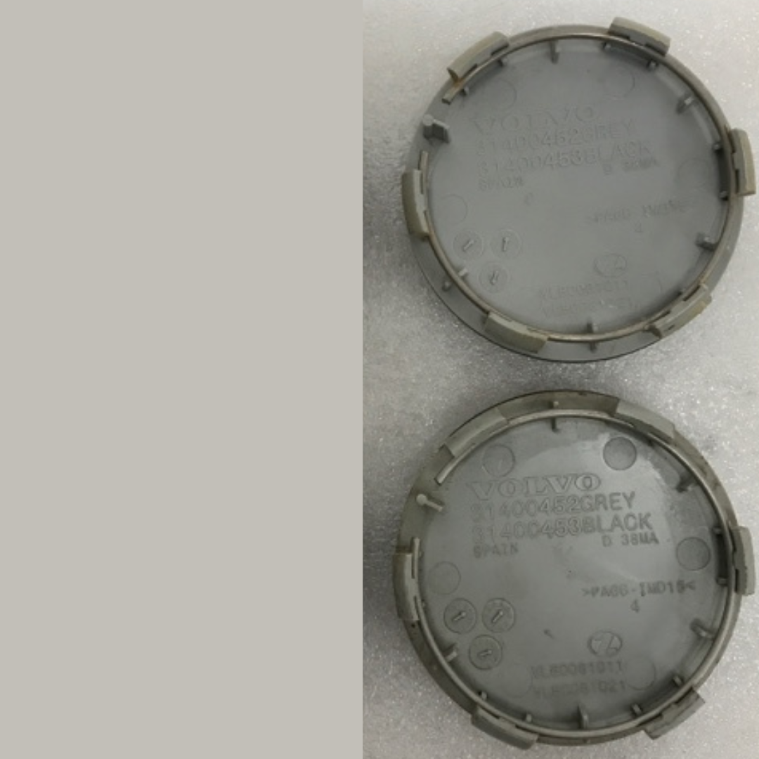 Set of 2 Volvo Iron Mark Alloy Wheel Center Cap 31400452 b7adb5b4