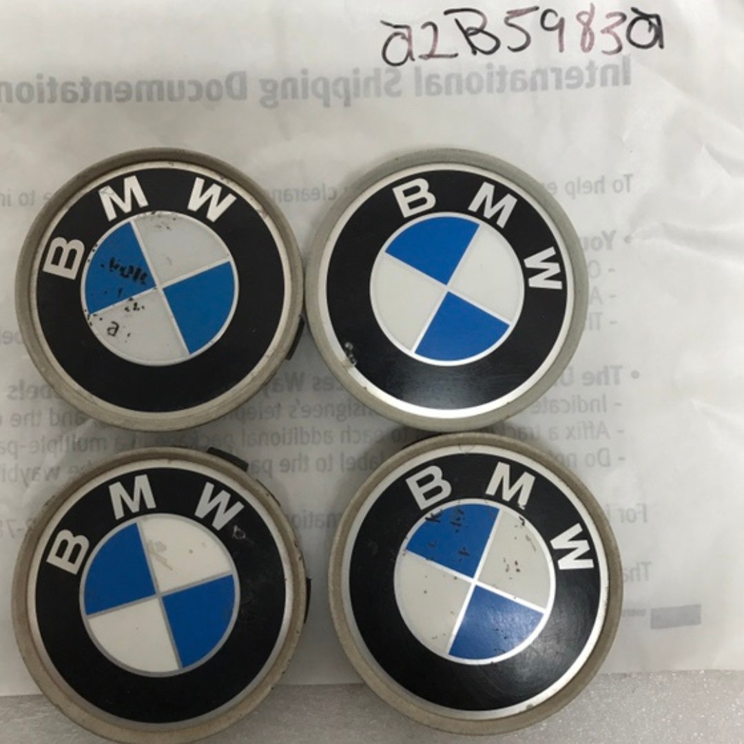 Set of 4 BMW Wheel Center Caps 1095361 68mm a2b5983a