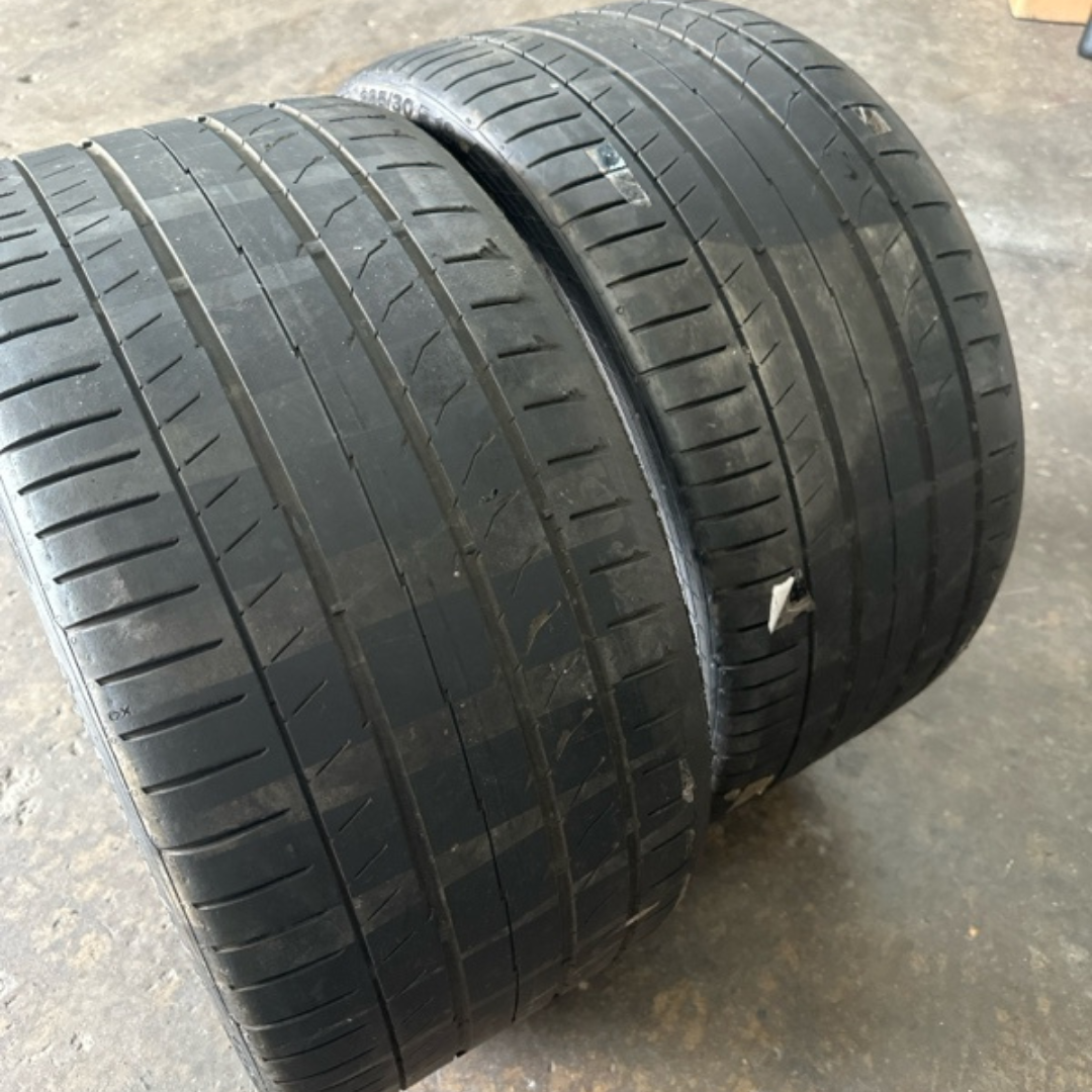 Set of 2 CONTINENTAL ContiSport Contact 285/30/19 Tires 7f48639f