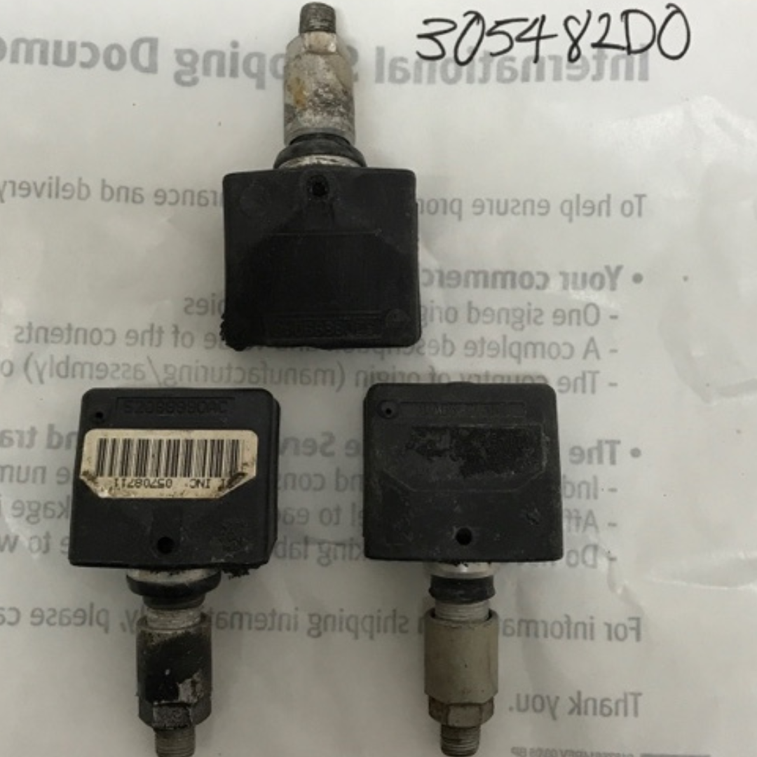 Set of 3 Schrader Sensor TPMS 433mhz 52088990AC 305482d0