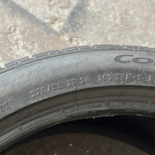 CONTINENTAL TIRE  275/35/20 USED  1c943414
