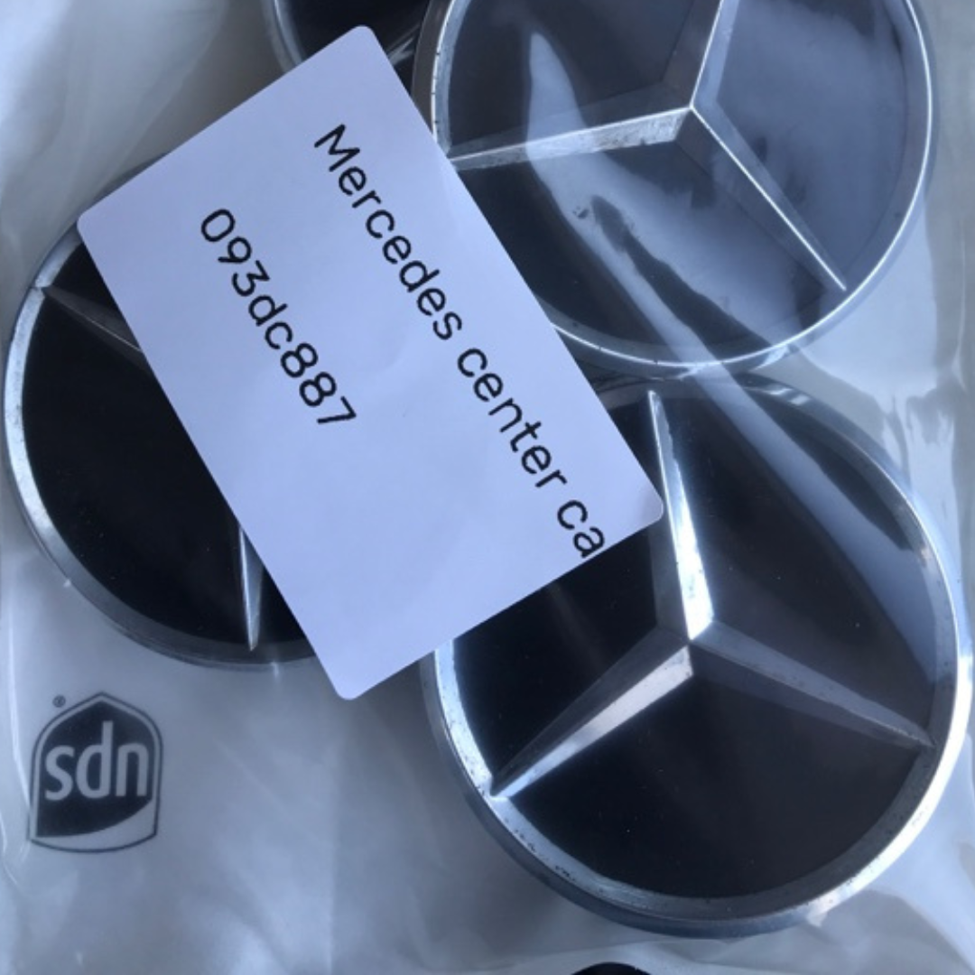 Set of 2 Mercedes-Benz Wheel Hub Center Cap 2204000125 093dc887