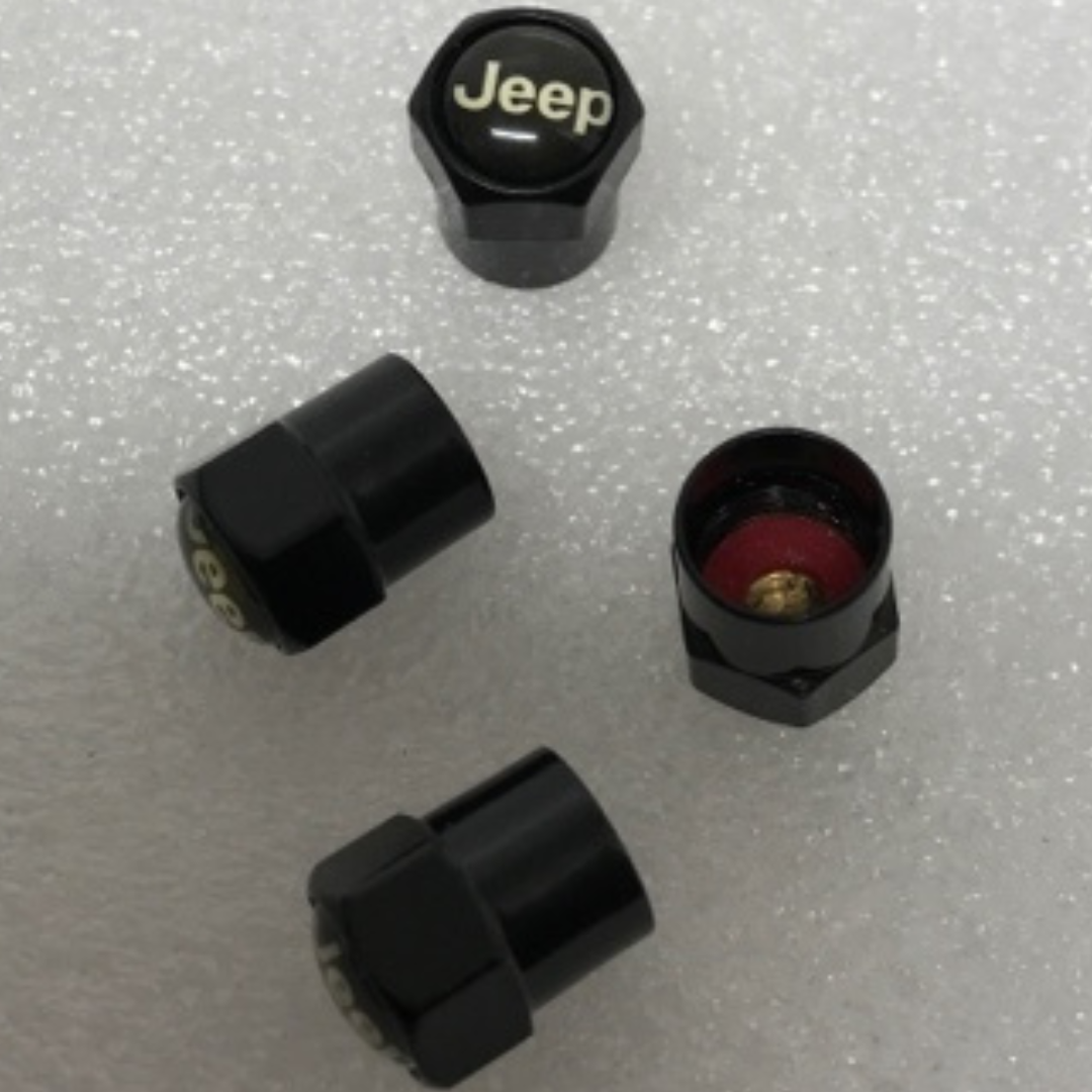 Set of 4 Jeep Tire Valves For Car 1dba6c53