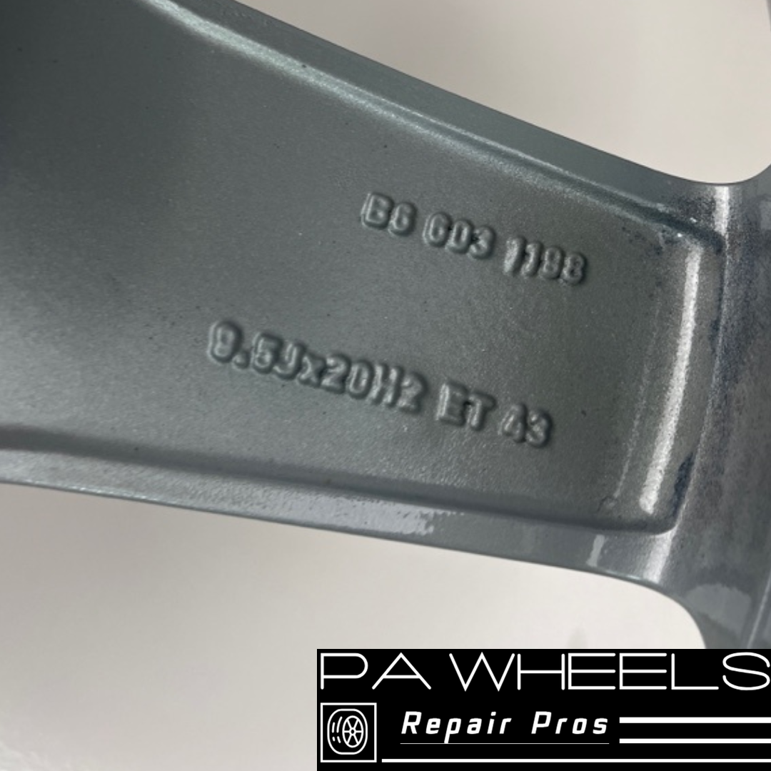 MERCEDES S63 CL63 2008-2011 20" FACTORY OEM REAR AMG WHEEL RIM 85029 A2214013402