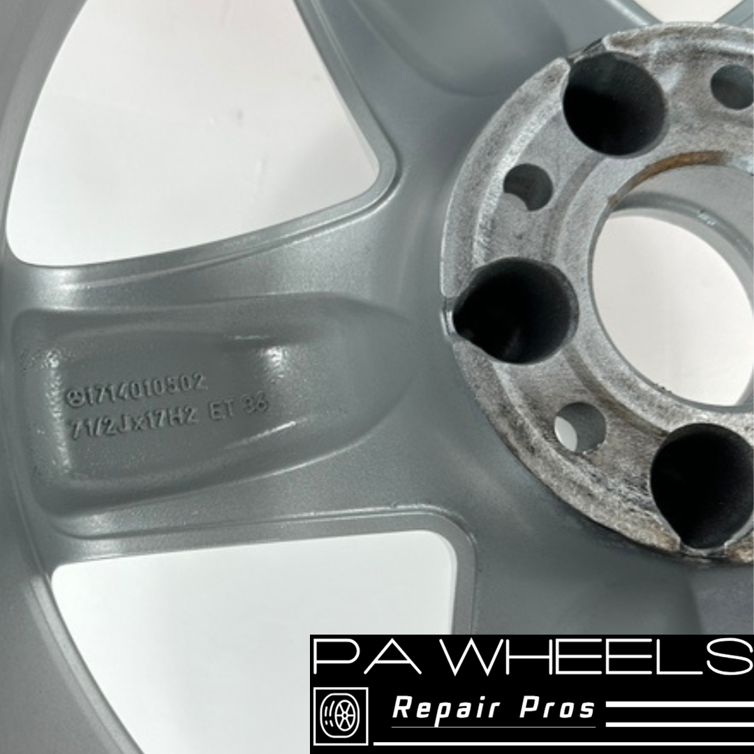 MERCEDES SLK350 2005 17" FACTORY ORIGINAL FRONT WHEEL RIM 65357 A1714010502