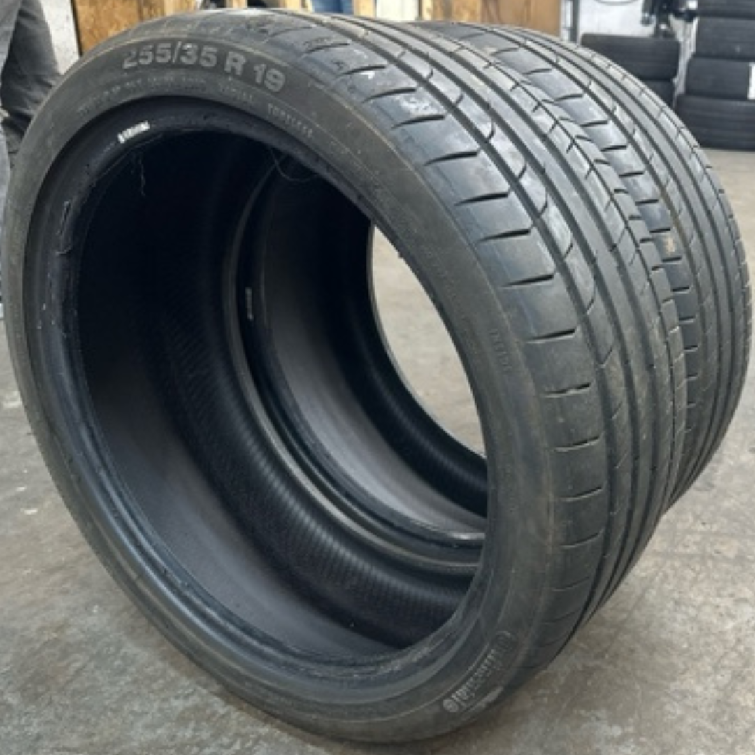SET OF 2 CONTINENTAL CONTISPORTCONTACT 255/35/19 TIRES 1795523f